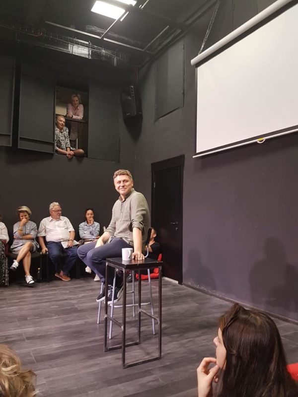 Marius Ivaškevičius jaunosios dramaturgijos festivalyje Liubimovka&#8217;2019 Maskvoje