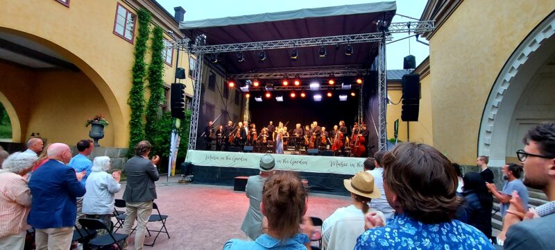 Lietuvos kamerinis orkestras triumfavo Švedijoje vykusiame muzikos festivalyje „Music in The Garden“