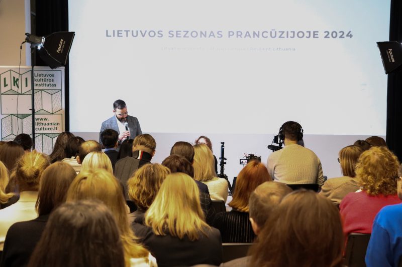 Idėjų konkurso pristatymas sulaukė virš šimto Lietuvos kultūros lauko atstovų