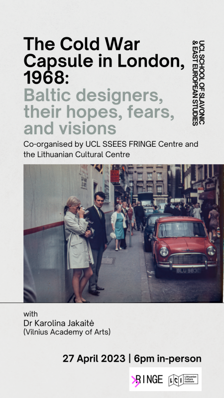 Pasaulinę dizaino dieną &#8211; paskaita apie Lietuvos ir Baltijos dizaino istoriją Londone