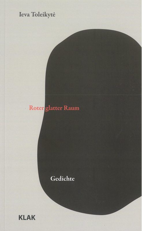 Roter glatter Raum