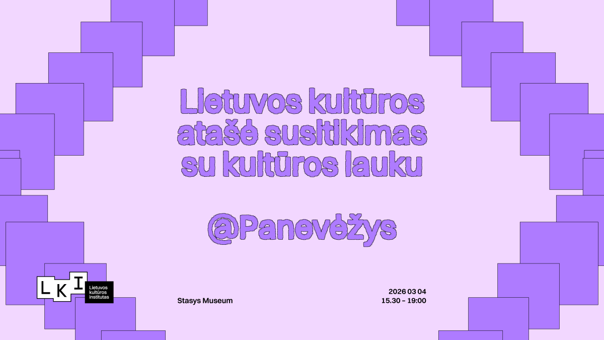 Lietuvos kultūros atašė susitikimas su kultūros lauku Panevėžyje ...