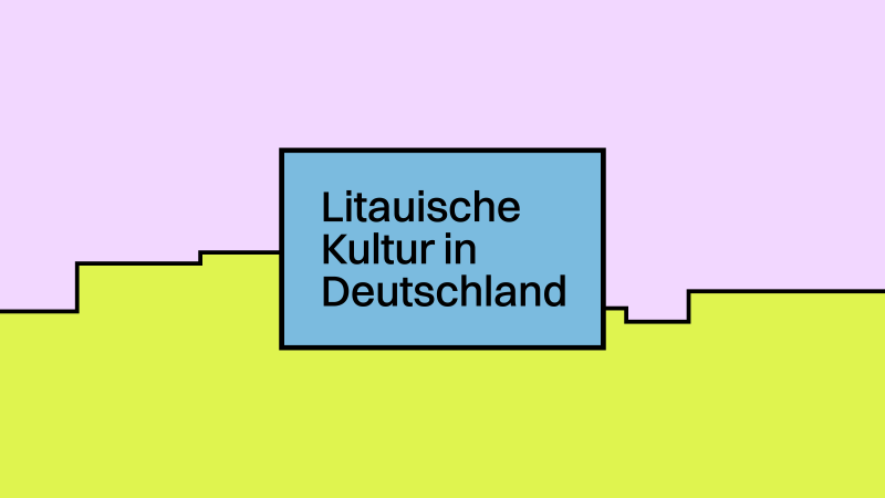 Lietuvos metų Vokietijoje 2027 ​ kultūros programos sudarymo ​ principų pristatymas
